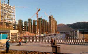 朔州西山人家電動(dòng)伸縮門案例