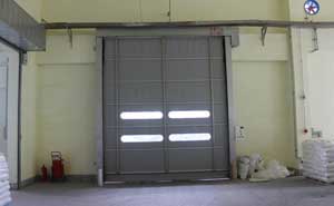 車間高速堆積門