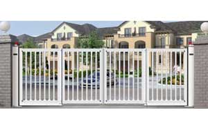 河源十里東岸懸浮折疊門(mén)案例