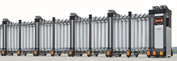 安康出安智能伸縮門進(jìn)駐深匯仕府大院工程