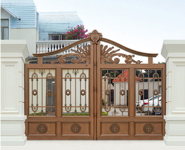 喜迎鶴壁出安智能鋁藝大門進駐建業(yè)壹號城邦