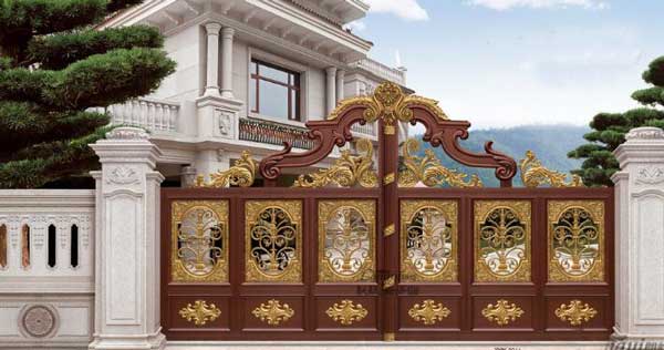 忻州錦繡華府別墅大門(mén)案例 - 中出網(wǎng)-智能出入口與停車(chē)充電門(mén)戶