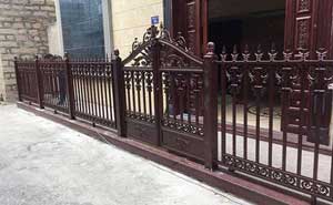 烏海恒大綠洲別墅大門(mén)案例