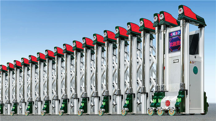 普洱出安智能電動(dòng)伸縮門進(jìn)駐中緬新天地工程