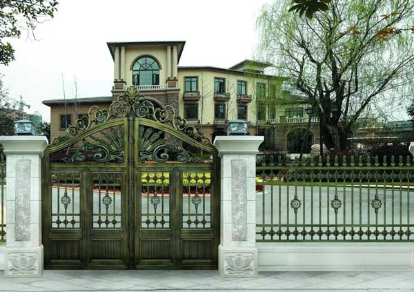 臨滄晨曦中央領(lǐng)域別墅大門(mén)案例 - 中出網(wǎng)-智能出入口與停車(chē)充電門(mén)戶