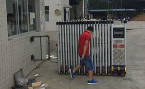 賀州昭平速豐木業(yè)伸縮門(mén)案例