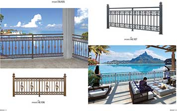 護(hù)欄 - 別墅圍欄系列-護(hù)欄系列HL105、106、107