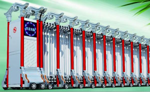 鋁合金伸縮門 - 慶豐門一號(hào)