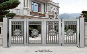 別墅大門(mén) - 鋼藝折疊門(mén)-GY-1004