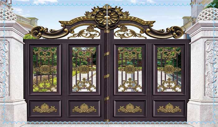 KSDM-8009鋁藝大門