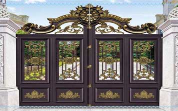 KSDM-8009鋁藝大門