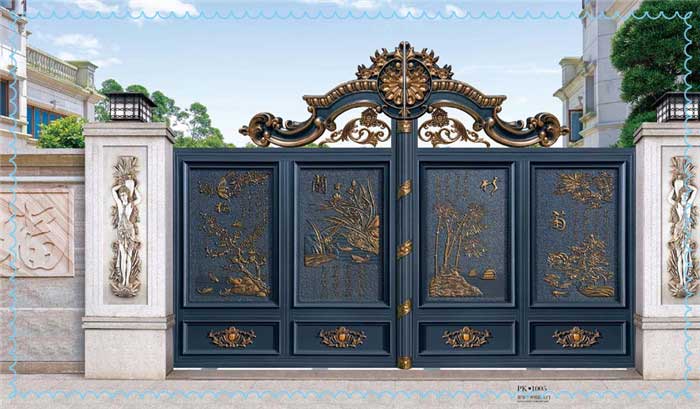 KSDM-8004鋁藝大門(mén)