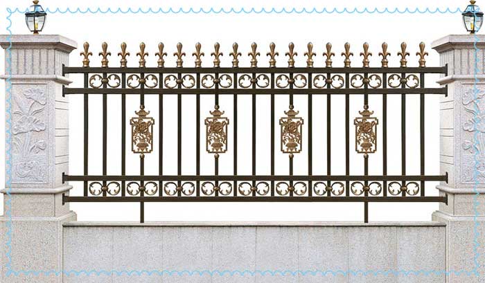 KSWL-7005別墅鋁藝庭院圍欄