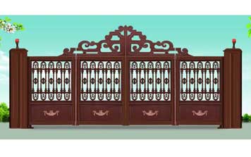 電動折疊門 - 懸浮折疊門-LO-ZD04