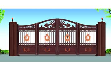 電動(dòng)折疊門(mén) - 懸浮折疊門(mén)-LO-ZD07