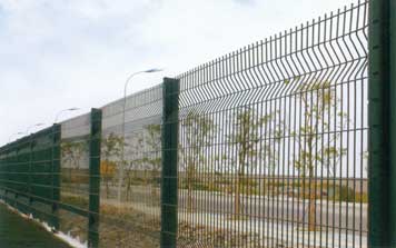 鋅鋼護(hù)欄 - 網(wǎng)片圍欄 LO-WP-5