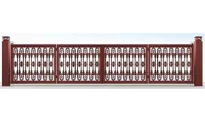 電動(dòng)折疊門 - 懸浮折疊門L-14