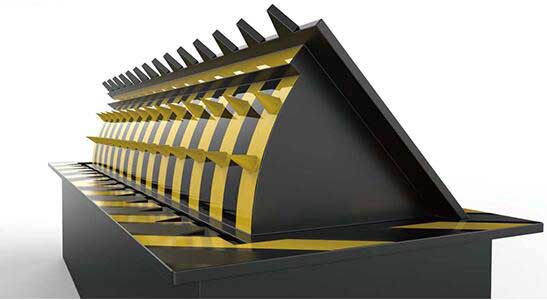 液壓翻板路障機