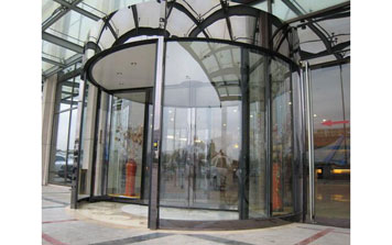 兩翼鏡面自動(dòng)旋轉(zhuǎn)門(mén)