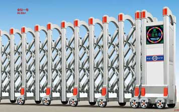 金鉆一號HL-JZA1不銹鋼伸縮門