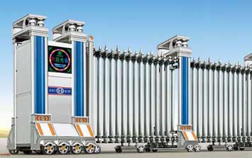 科尼塞克一號HL-KNSK1不銹鋼伸縮門