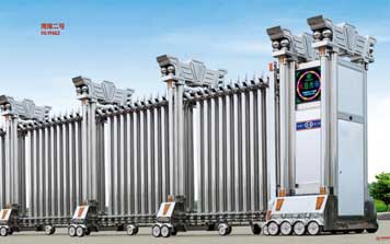 鷹煌二號HL-YHA2不銹鋼伸縮門