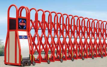 經(jīng)濟曲美HL-QM3鋁合金伸縮門