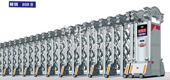 精鋼808B電動伸縮門