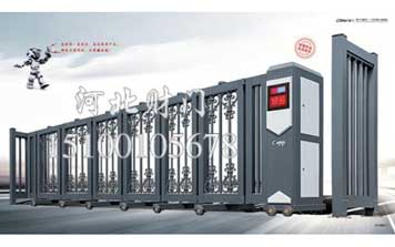 高端工業(yè)懸浮折疊門-(2)