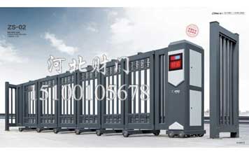 高端工業(yè)懸浮折疊門-(3)