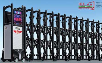 銀盾180B鋁合金伸縮門(mén)