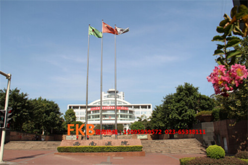 西南醫(yī)院旗桿案例 - 中出網(wǎng)-智能出入口與停車充電門戶