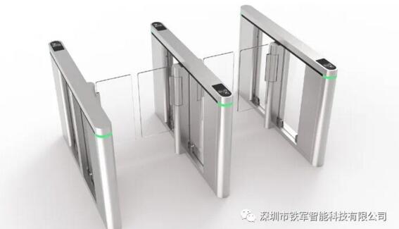鐵軍智能上海渠道提供的高端寫字樓速通門閘機(jī)解決方案