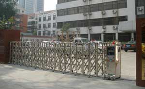 刑警支隊電動伸縮門工程