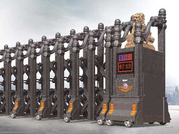 電動(dòng)伸縮門龍韻393A（古銅銀）