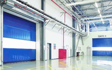 防撞內(nèi)用快速門