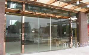 自動感應(yīng)門 - 玫瑰金包門套感應(yīng)門