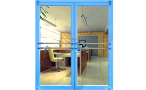 橫向拉手肯德基門