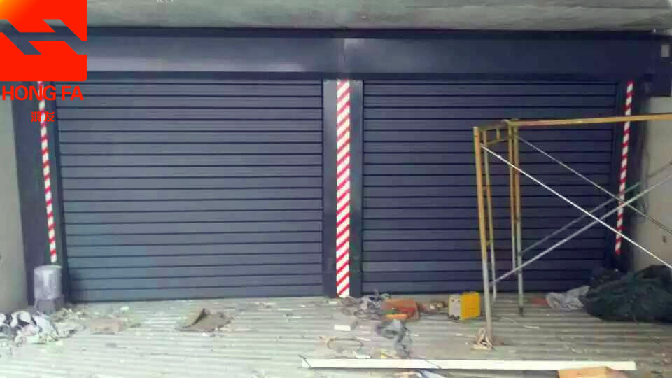 硬質快卷門高速自動卷簾門全透明渦輪快速門