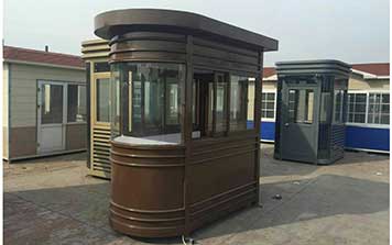 橢圓鋼構(gòu)崗亭