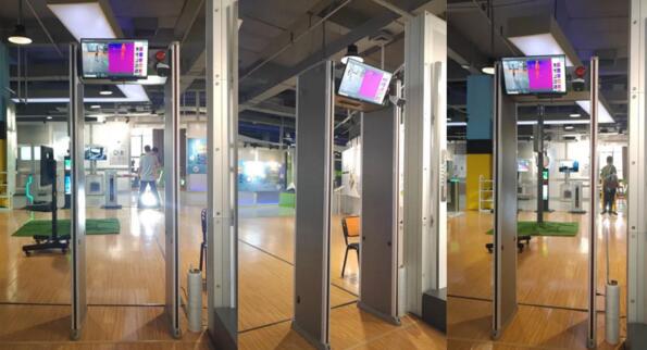 熵基科技無(wú)感熱成像安檢門