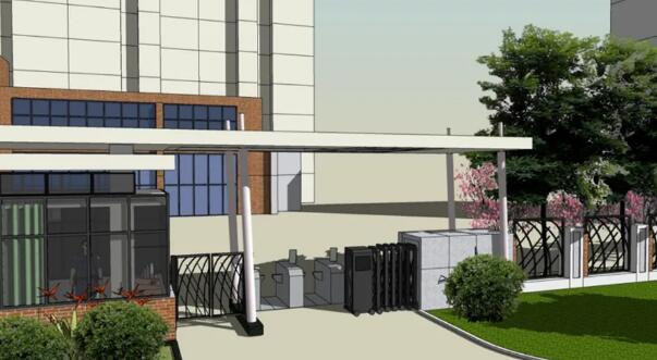 第一道防線：智慧人行+智慧車行，嚴把社區(qū)入口關(guān)