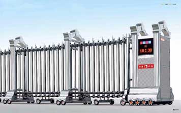 鋁合金伸縮門 - 冠華門01鋁合金伸縮門