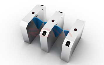 翼閘 - 斜角翼閘