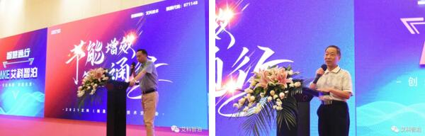 舒春林先生（左）、劉一林先生（右）