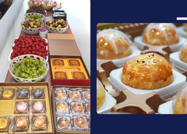 中秋團(tuán)圓，吃月餅