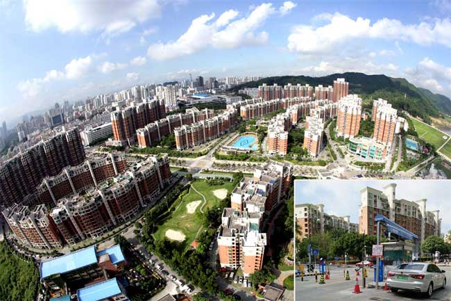 深圳梅林一村車牌識別系統(tǒng)案例 - 中出網(wǎng)-智能出入口與停車充電門戶