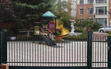 懸浮平移門 - 庭院無軌門系列-I-E型歐式無軌懸浮門