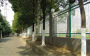 護(hù)欄 - 鋼管柵欄系列-NT-SF-F(有立柱）