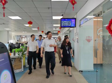 廈門市委常委、政法委書(shū)記李偉華一行走訪調(diào)研瑞為